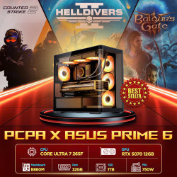 Máy tính PCPA x Asus Prime 6- Core Ultra 7 265F/32GB/RTX5070