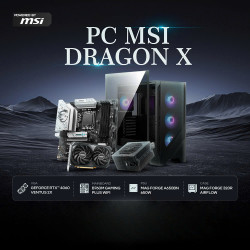 Máy tính PCPA x MSI Dragon X (I5 14400F/ 16GB/ 500GB SSD/ RTX 4060 8Gb/650W)
