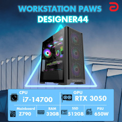 Máy trạm Workstation PAWS DESIGNER 44-I7/32GB/RTX3050