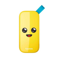 Ổ cứng di động SSD Sandisk Fortnite Peely Edition E30 1Tb SDSSDE30-1T00-G25F (1TB/ 800MB/s/ 800MB/s/ Type-C và USB3.2/ Vàng)