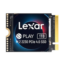 Ổ SSD Lexar PLAY 1TB LNMPLAY001T-RNNNG (NVMe PCIe/ Gen4x4 M2.2230/ 5200MB/s/ 4700MB/s)