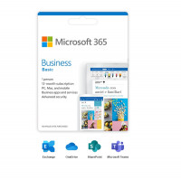 Phần mềm Office Microsoft 365 Business Basic (1 User/ 5 PC+5 Tab+5 Mobile/ 12 tháng)