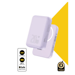 Pin sạc dự phòng không dây Pisen 10.000 mAh QUICK - PowerMag Digital TP-D111 20W
