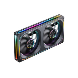 Quạt case JONSBO ZA-240B BLACK LED ARGB