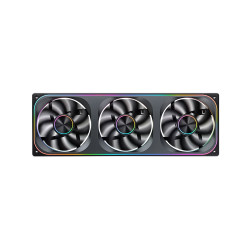 Quạt case JONSBO ZA-360BR BLACK LED ARGB REVERSE (fan ngược)