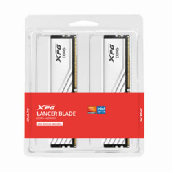 Ram desktop Adata Lancer Blade White 32GB (2x16GB) DDR5 6000Mhz (AX5U6000C3616G-DTLABWH)