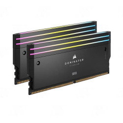 Ram desktop Corsair DOMINATOR TITANIUM RGB Black 64GB (2x32GB) DDR5 6000MHz (CMP64GX5M2B6000C30)