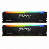Ram desktop Kingston FURY Beast RGB 64GB (2x32GB) DDR4 3600MHz (KF436C18BB2AK2/64)