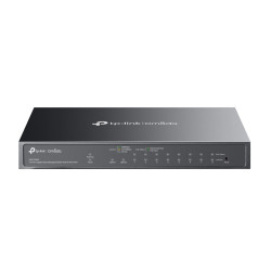 Switch TP-Link ES210GMP (Gigabit (1000Mbps)/ 10 Cổng/ 1 SFP/ 8 cổng PoE/ Vỏ kim loại)