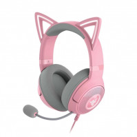 Tai nghe Gaming Razer Kraken Kitty V2 - Quartz (LED RGB)
