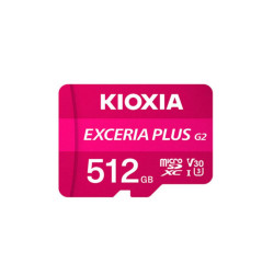 Thẻ nhớ Micro SD KIOXIA 512G EXCERIA PLUS CL10 UHS-I U3 V30 4K A1 Read 100 MB/s