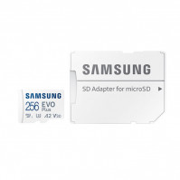 Thẻ nhớ Micro SD Samsung Evo plus 256GB Class 10 Read 130MB/s (Kèm Adapter)