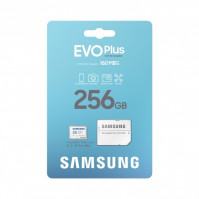 Thẻ nhớ Micro SD Samsung Evo plus 256GB Class 10 Read 160MB/s - Kèm Adapter