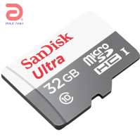 Thẻ nhớ Micro SD Sandisk 32Gb Class 10 Read 80MB/s