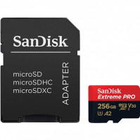 Thẻ nhớ Micro SD Sandisk SDXC Extreme Pro V30 256Gb (R/W:200/140MB/s)