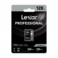 Thẻ nhớ SD Lexar Professional 1066x SDXC V30 128Gb (R/W:160/120M)