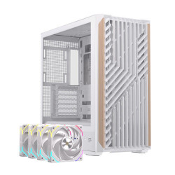 Vỏ máy tính EINAREX P800 RGB White (Mid Tower/ ATX/ Trắng)