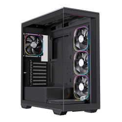 Vỏ máy tính EINAREX S700 RGB Black (Mid Tower/ ATX/ Đen)