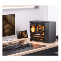 Vỏ máy tính JONSBO D31 MESH BLACK (Mini Tower/ M-ATX/ Đen)