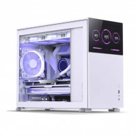 Vỏ máy tính JONSBO D31 STD SC White (Mini Tower/ Trắng/màn hình phụ 8'')