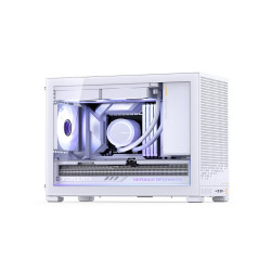 Vỏ máy tính JONSBO D32 Pro White (Mini Tower/ M-ATX/ Trắng)