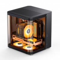 Vỏ máy tính JONSBO TK-1 BLACK (M-ATX/ Đen)
