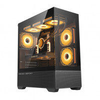 Vỏ máy tính KENOO ESPORT AK400 - Màu Đen (Mid Tower/ ATX)