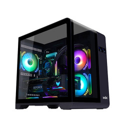 Vỏ máy tính MIK BARBATOS M BLACK (Mini Tower/ M-ATX/ Đen)