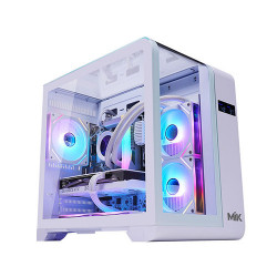 Vỏ máy tính MIK BARBATOS M White (Mini Tower/ M-ATX/ Trắng)