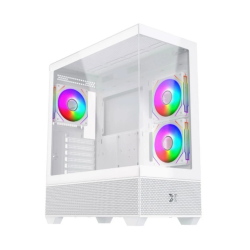 Vỏ máy tính Xigmatek ALPHARD M ARTIC 3GF (Mini Tower/ M-ATX/ Trắng)