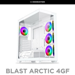 Vỏ máy tính Xigmatek BLAST ARTIC 4GF (Mid Tower/ E-ATX/ Trắng)