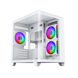 Vỏ máy tính Xigmatek PANO M NANO ARTIC 3GF (Mini Tower/ M-ATX/ Trắng)