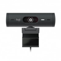 Webcam Logitech Brio 500 1080p full HD (Màu đen)